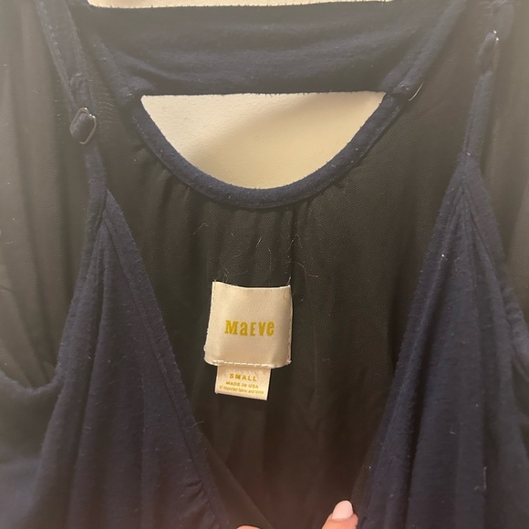 Navy Anthropologie bubble-style dress—size small - Picture 3 of 3